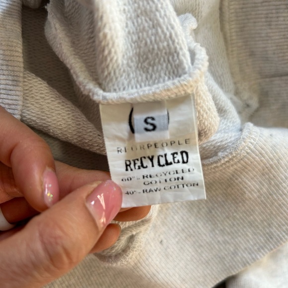 NWT RforPeople Limited Edition 100% Cotton Derpy Venice Hoodie Made in Italy - Picture 9 of 10